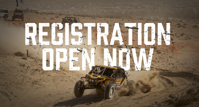 King of the Hammers 2027 racer registration is open