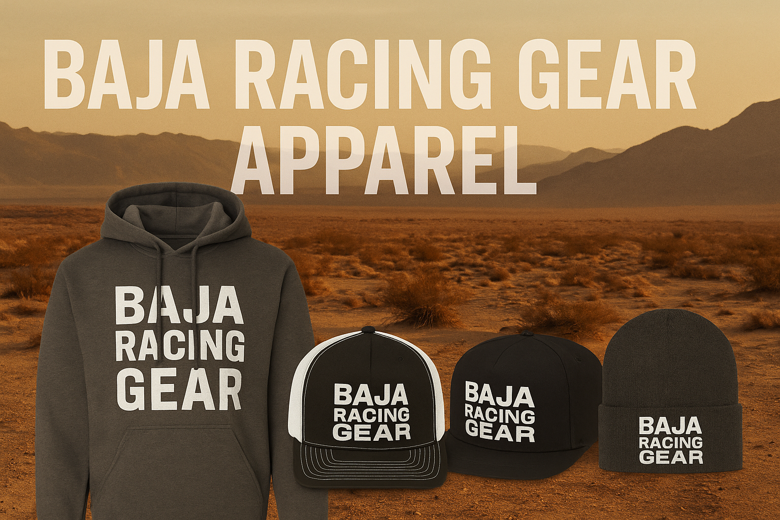 Baja Racing Gear Apparel