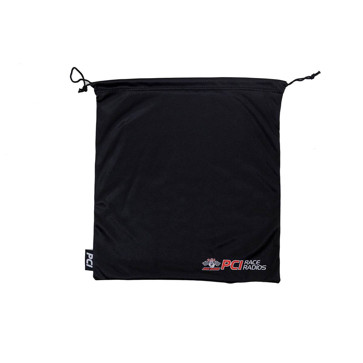 PCI Race Radios microfiber headset bag for protection and storage