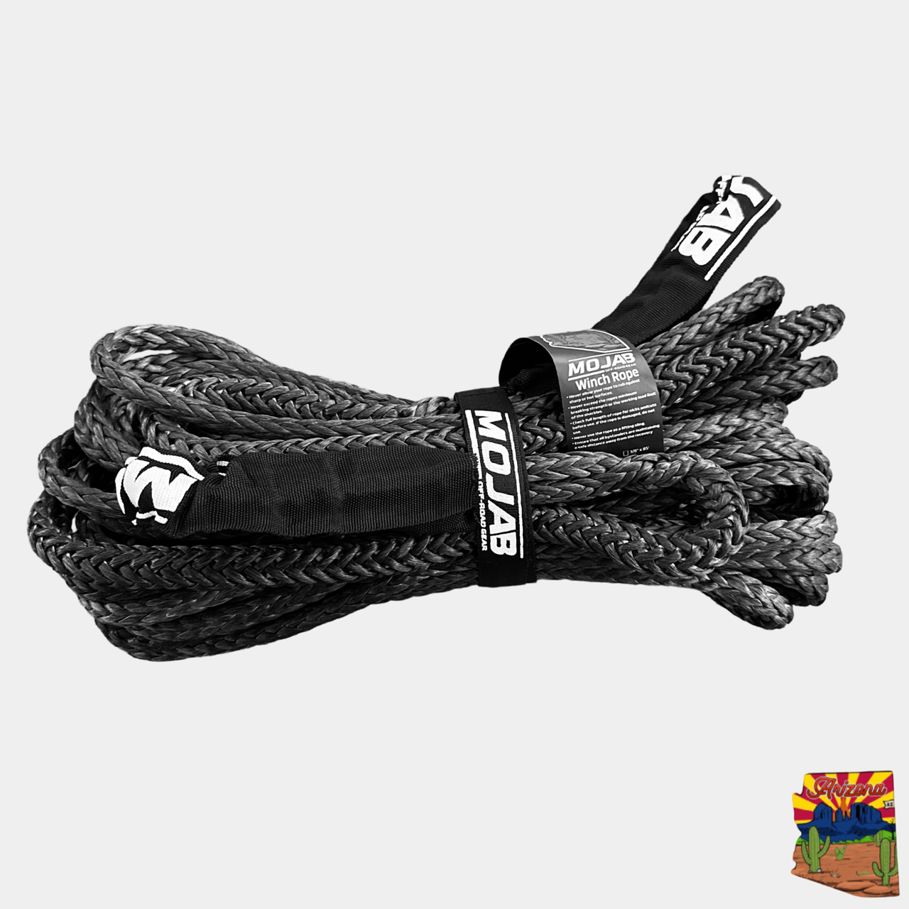 Winch line Extension - 3/8'' x 78 FT. | Durable UHMWPE Line