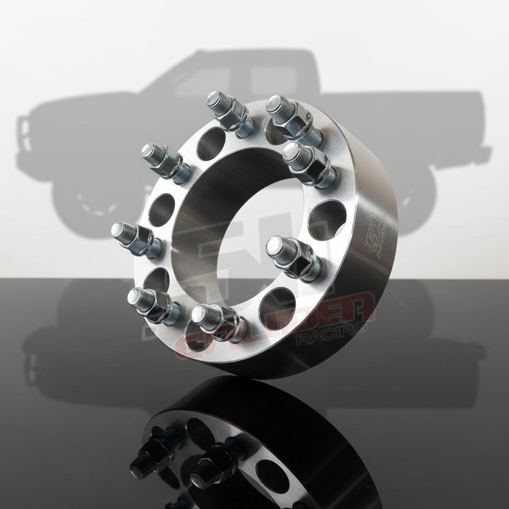 8x6.5 Wheel Spacer 14x1.5mm Studs 2in