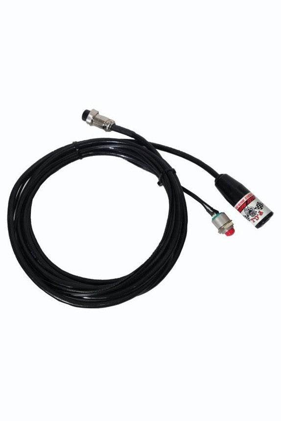 PCI Single Seat Harness with Mil Spec Nexus PTT and 5-pin radio interface plug.