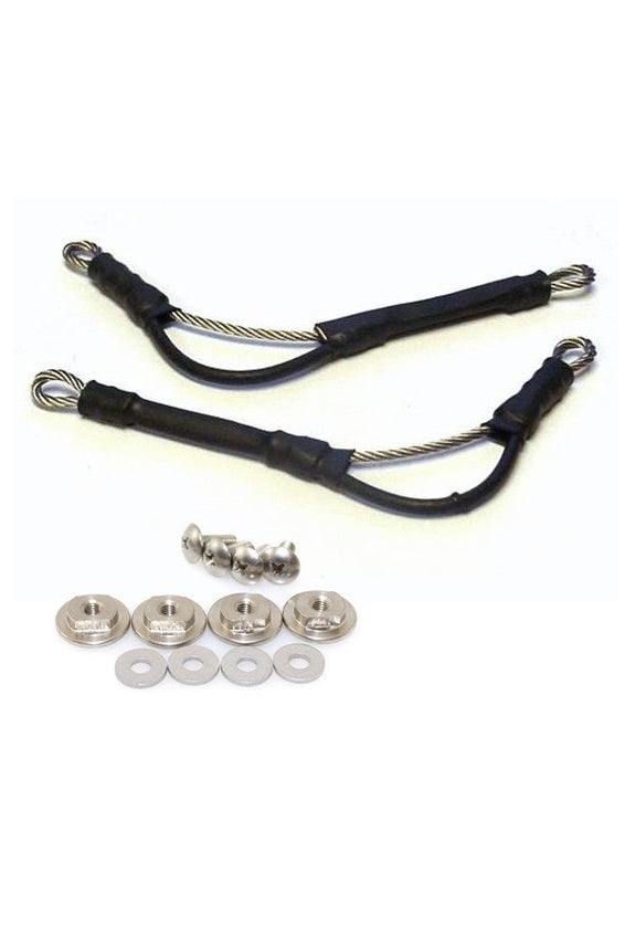 Clearance D Cel cable and hardware set for head and neck restraint systems, discontinued item.