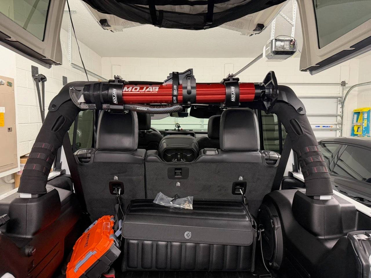 MOJAB CarbonPro Hydraulic Jack with Mounting Clamps MLH 48''