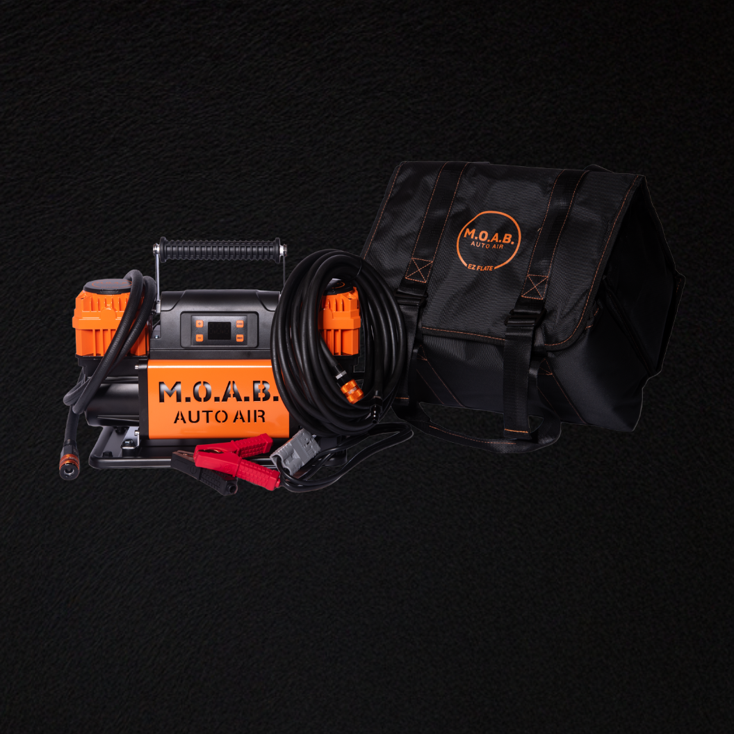 Auto Air digital pressure Portable Dual Air Compressor M.O.A.B.