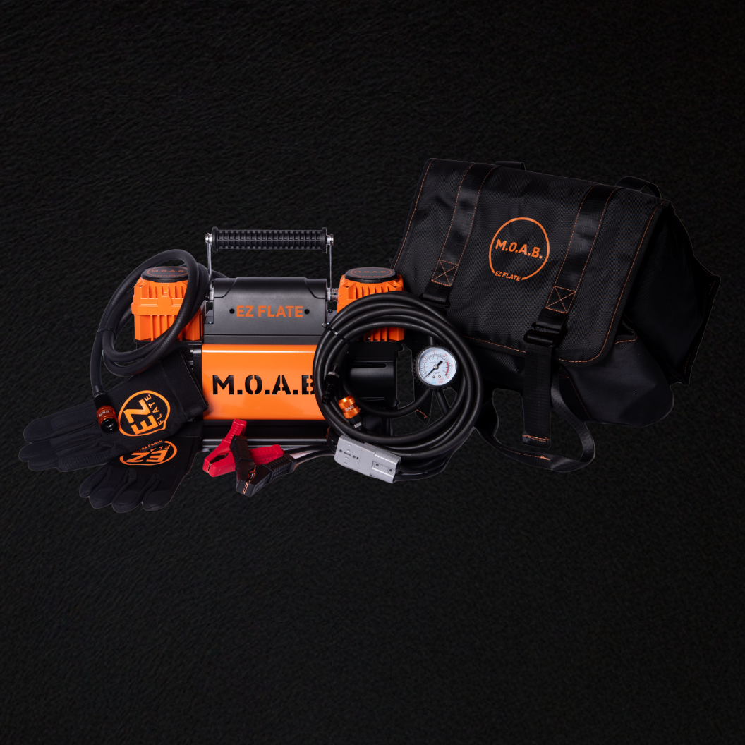 M.O.A.B. - 10.6 CFM Portable Dual Air Compressor, Fast Tire Inflation