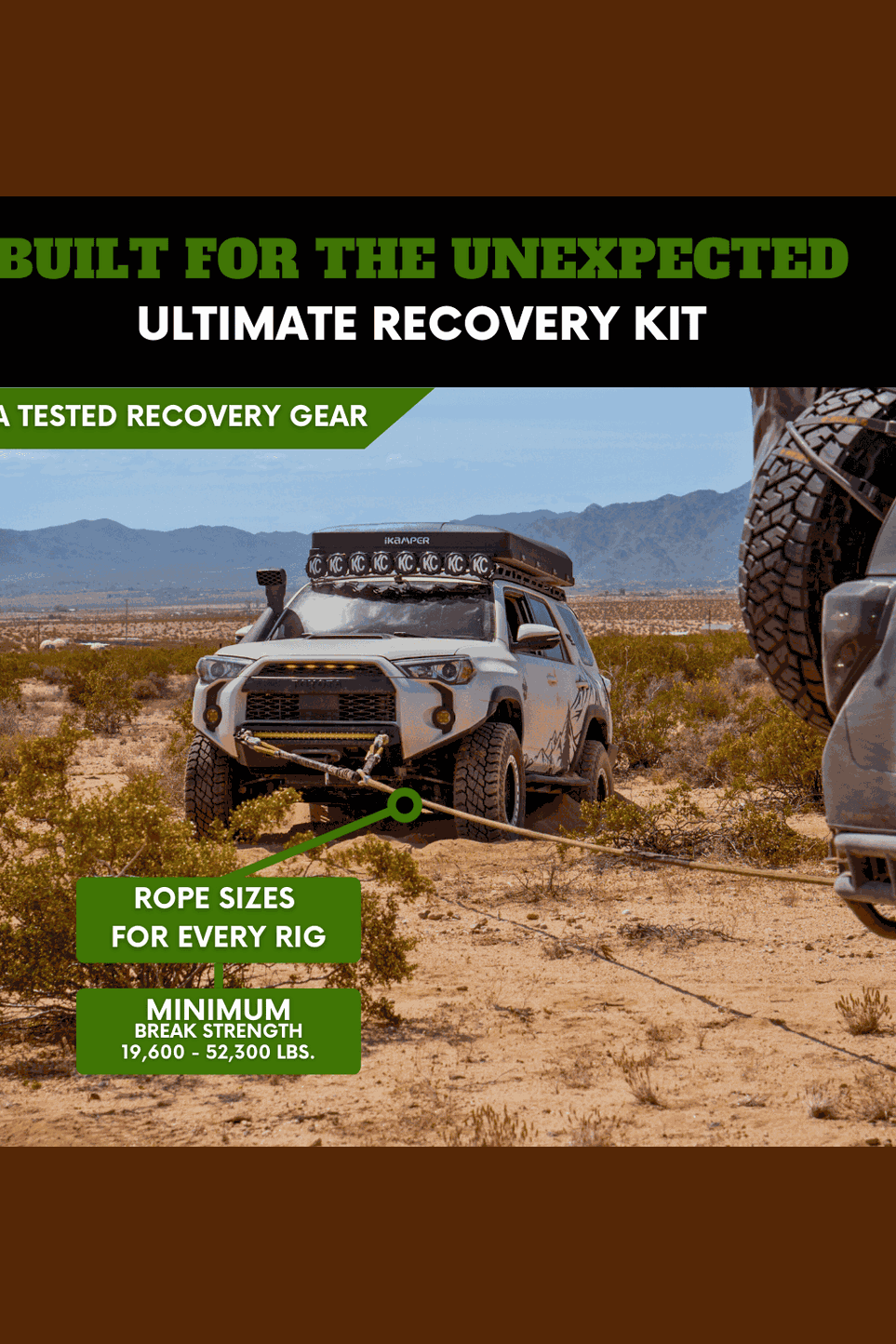 Ultimate Recovery Kit - Toughest Off-Road Gear for Adventurers