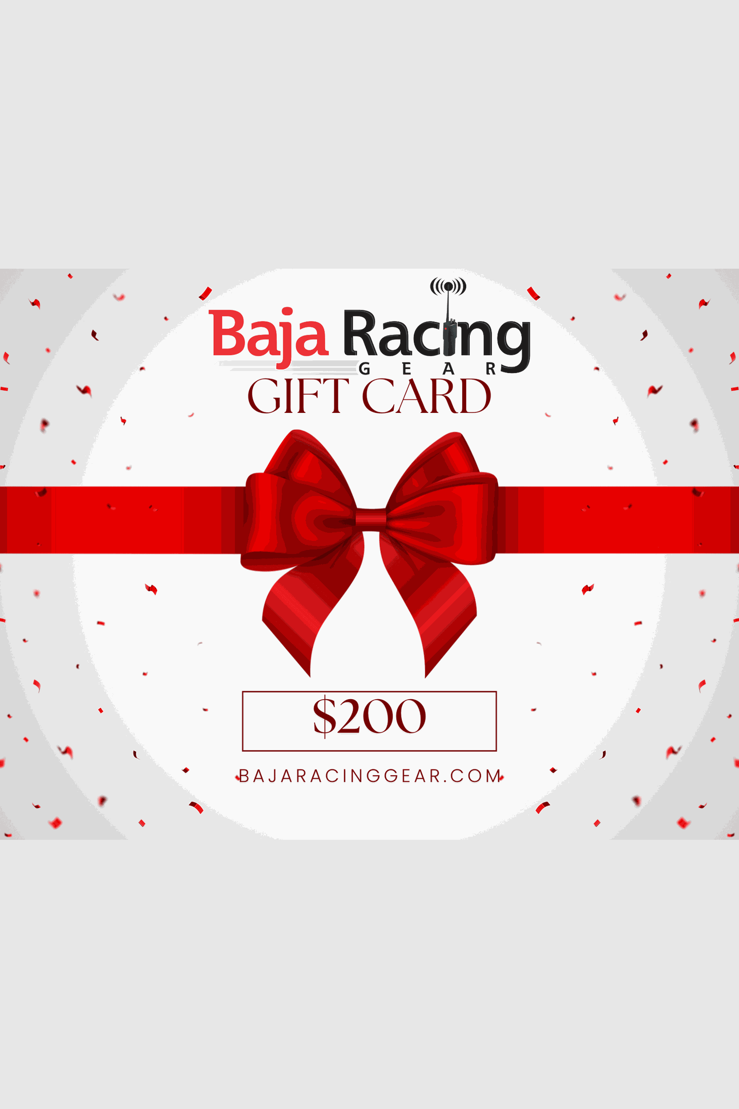 Baja Racing Gear Gift Card