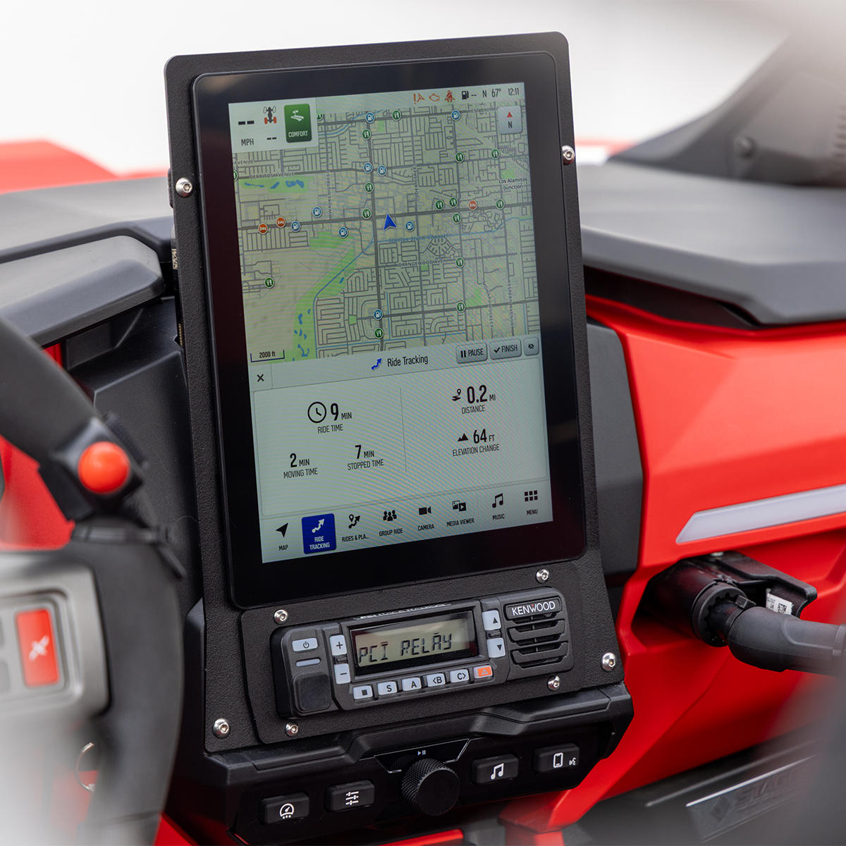 Polaris 2026 RZR Pro R Ultimate Radio Bracket - PCI Race Radios