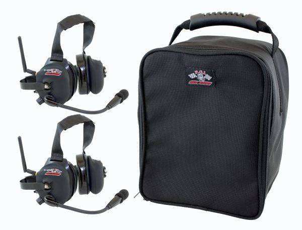 Critical Communications Package Bluetooth headsets in use with full duplex and long-range communication up to 1000ft per headset
