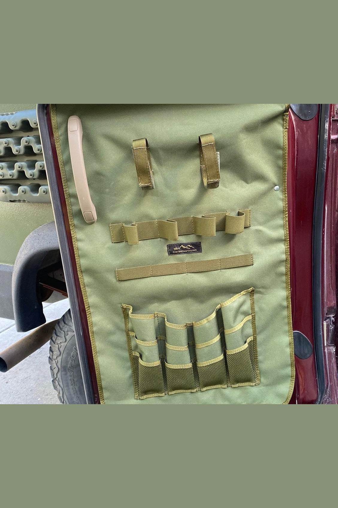 Ford Econoline Barn Door Panel Organizer