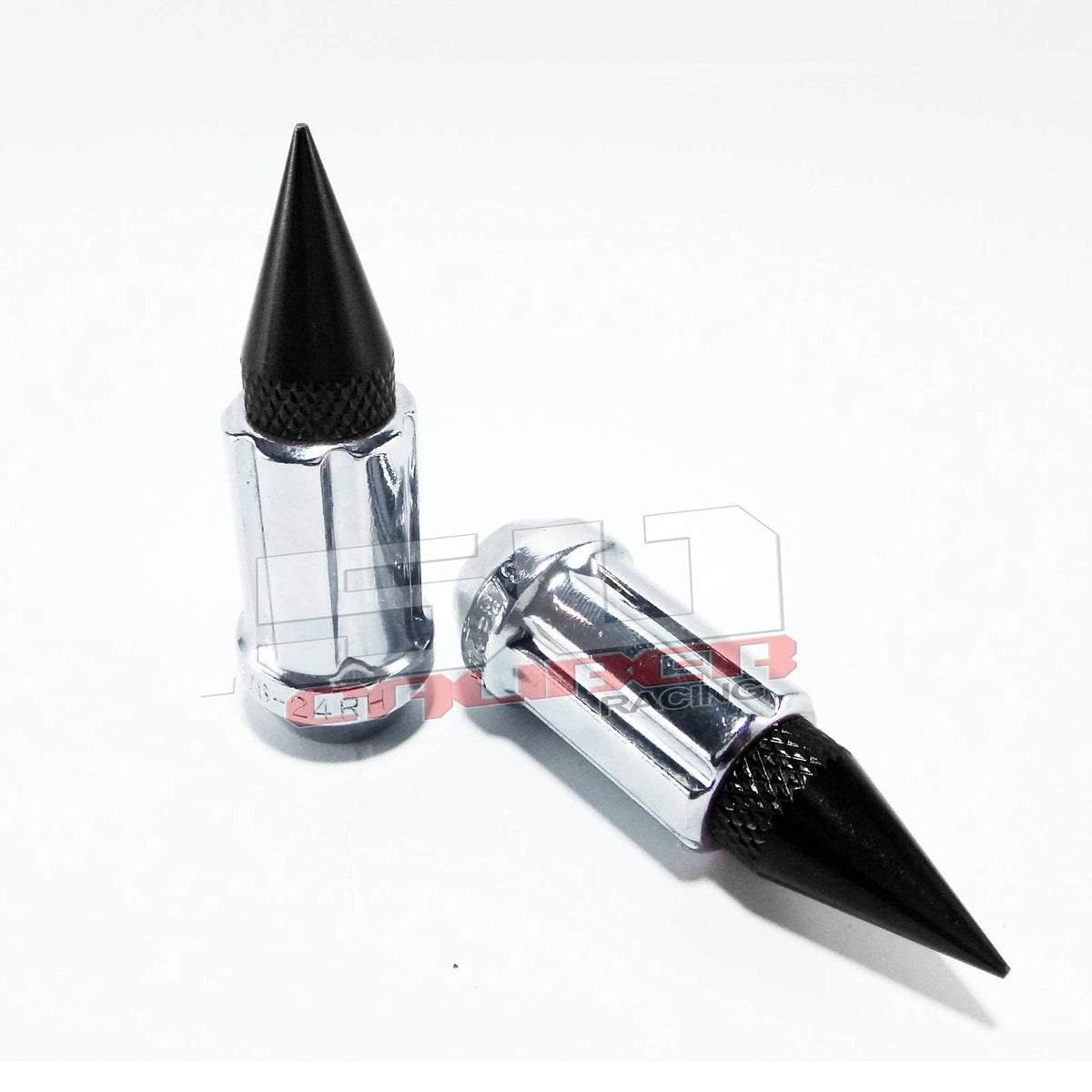 10 x 1.25 mm Spiked Lug nuts Chrome - 16 Pack