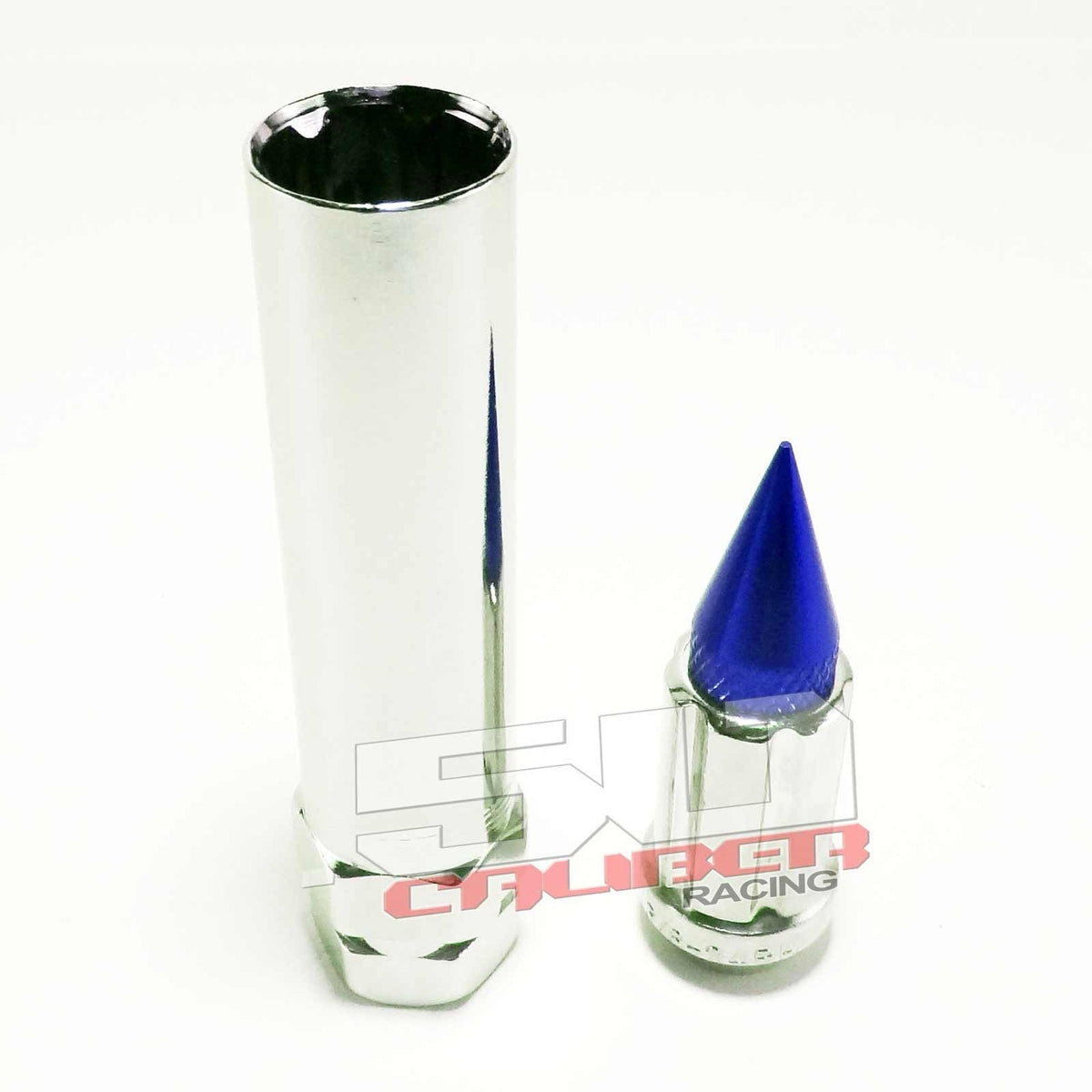 10 x 1.25 mm Spiked Lug nuts Chrome - 16 Pack