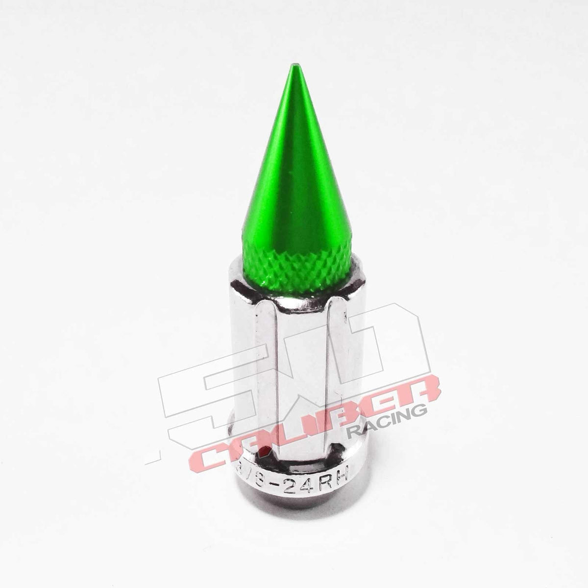 12 x 1.5 mm Chrome Spiked Lug Nuts Anodized - 16 Pack