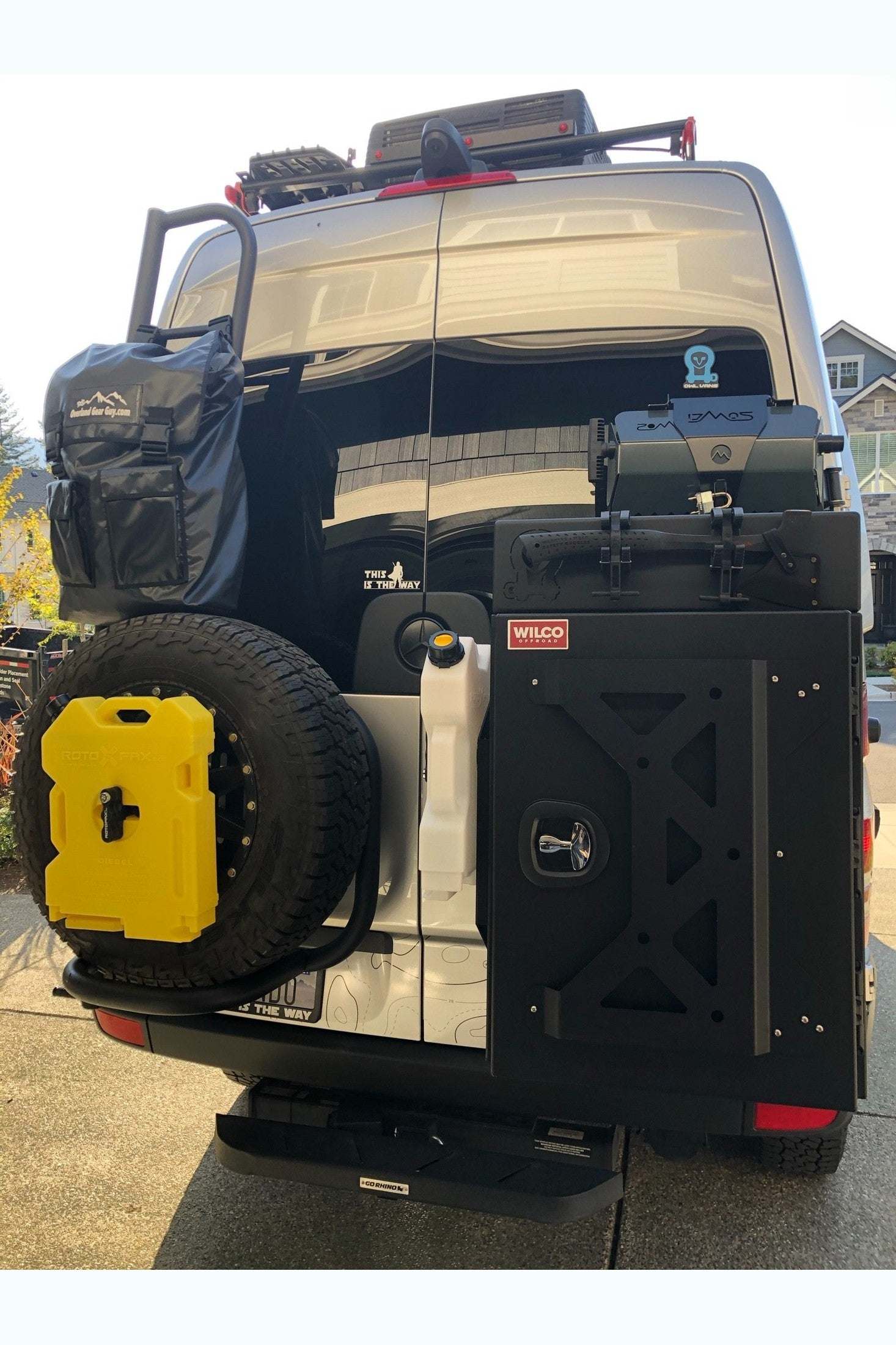 Rear Ladder Trash Bag