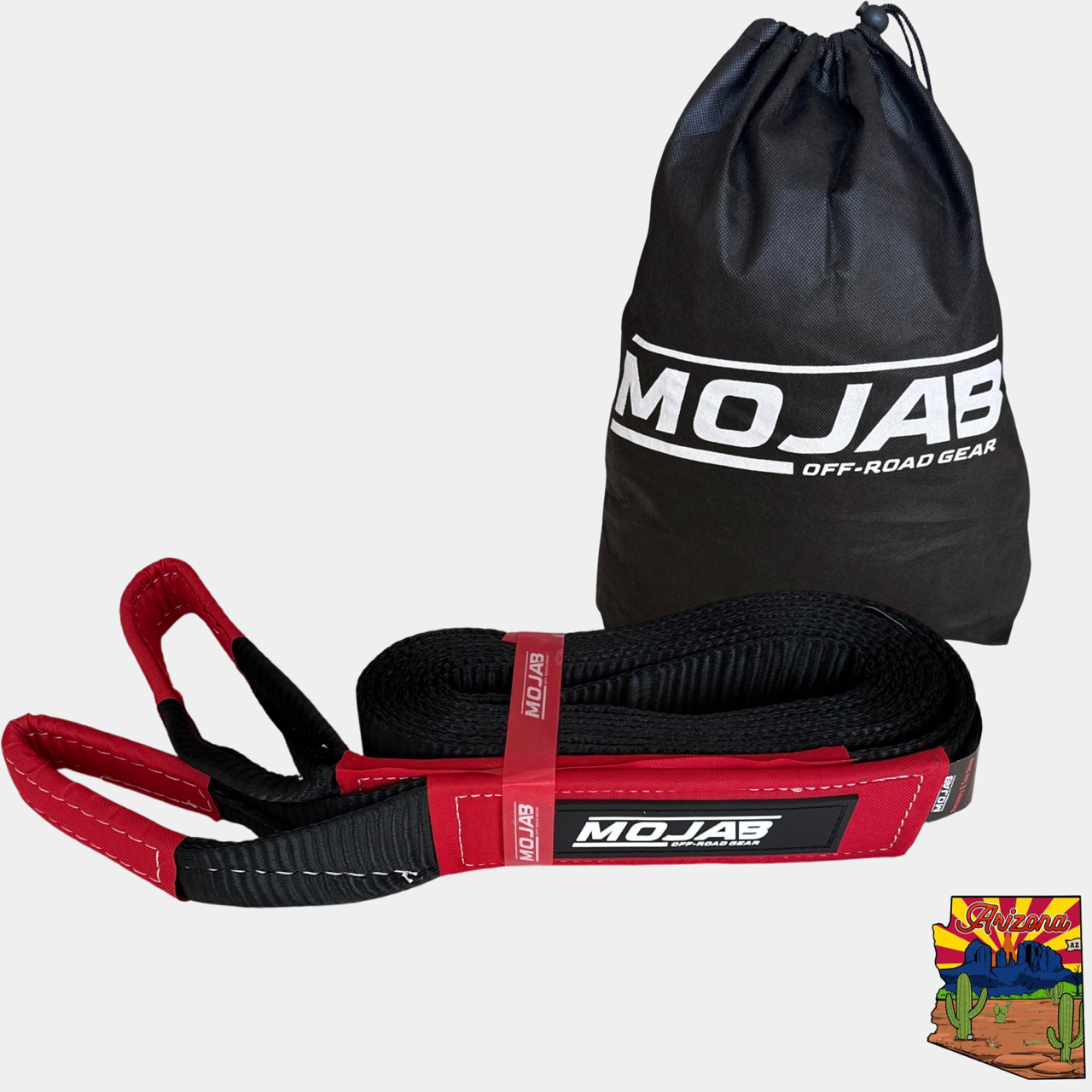 Tow Strap - 3'' x 20FT. | Durable Nylon, Lifetime Warranty