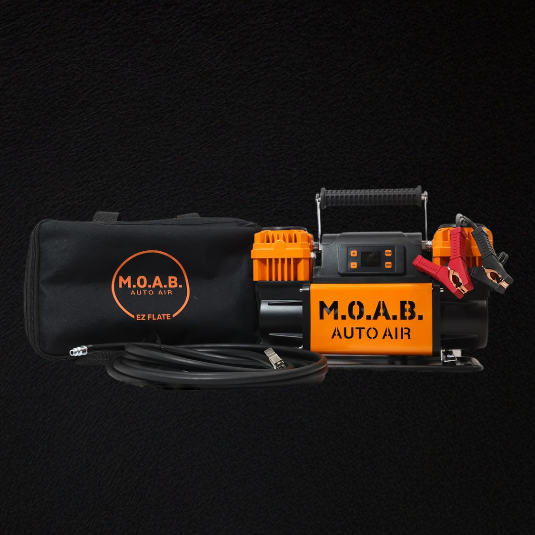 Auto Air digital pressure Portable Dual Air Compressor M.O.A.B.