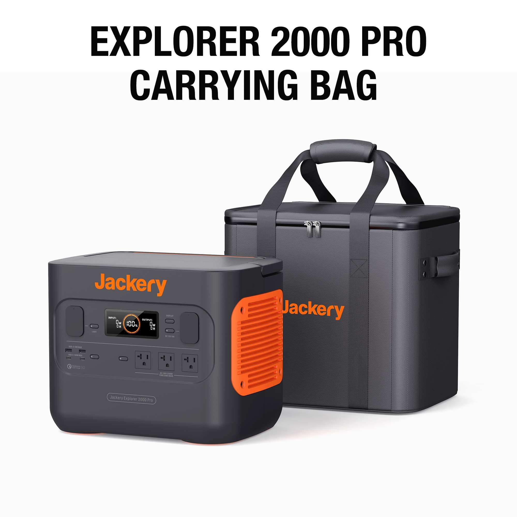 Jackery Upgraded Carrying Case for Explorer Power Stations - Large