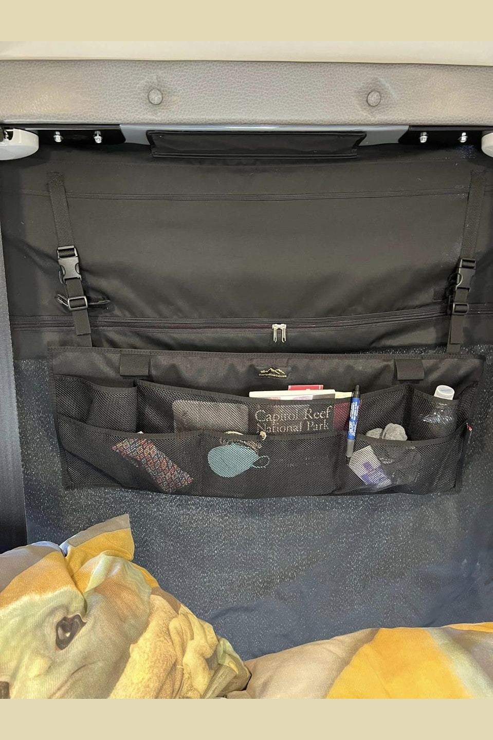 Rear Storage Organizer for StoryTeller, Jayco, Entegra & Revel Vans