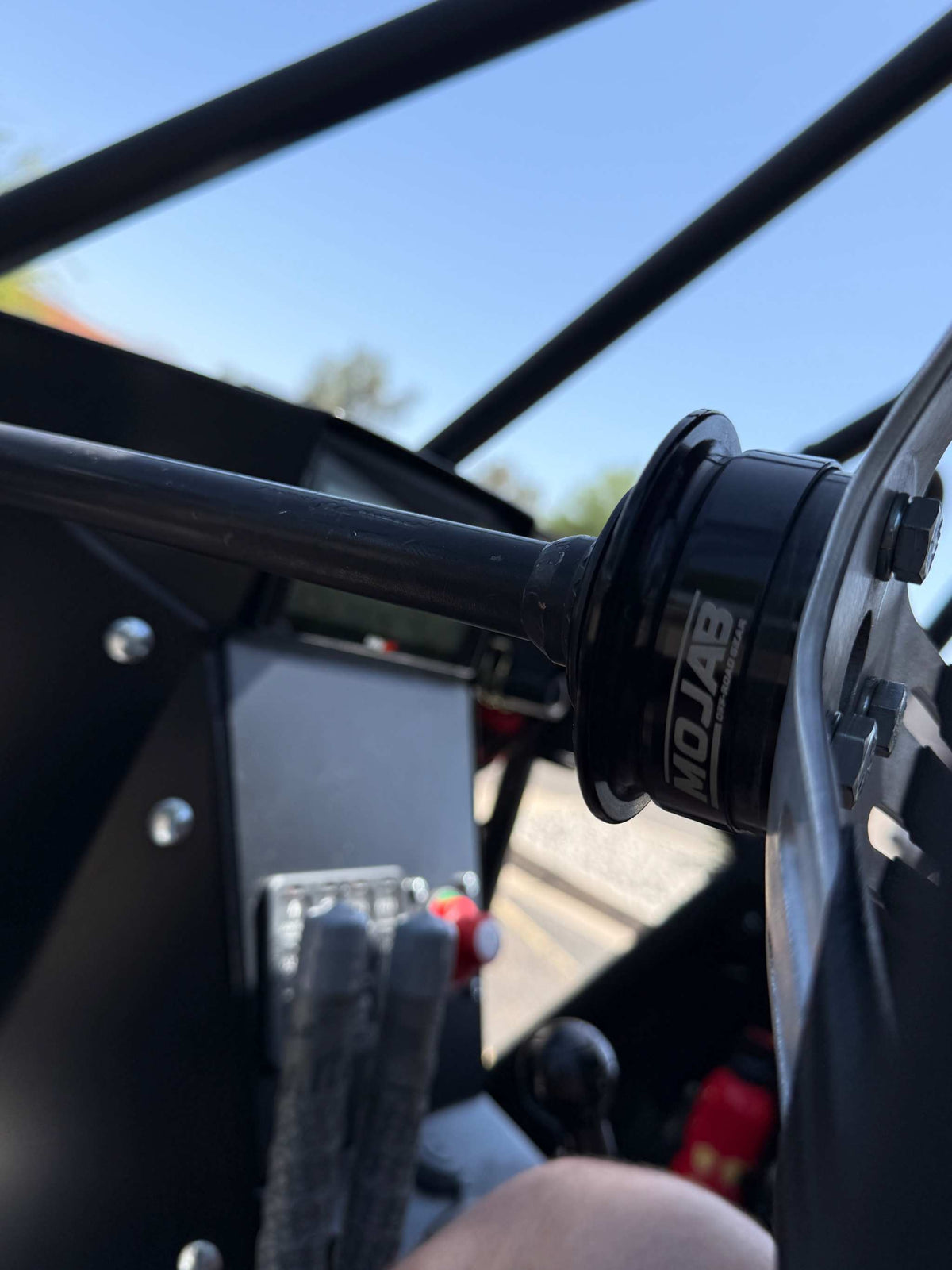 MOJAB 13" Aluminum Steering Wheel – 3-Bolt Pattern (Extended coating spokes) Delivery commencing the week of October 5th.