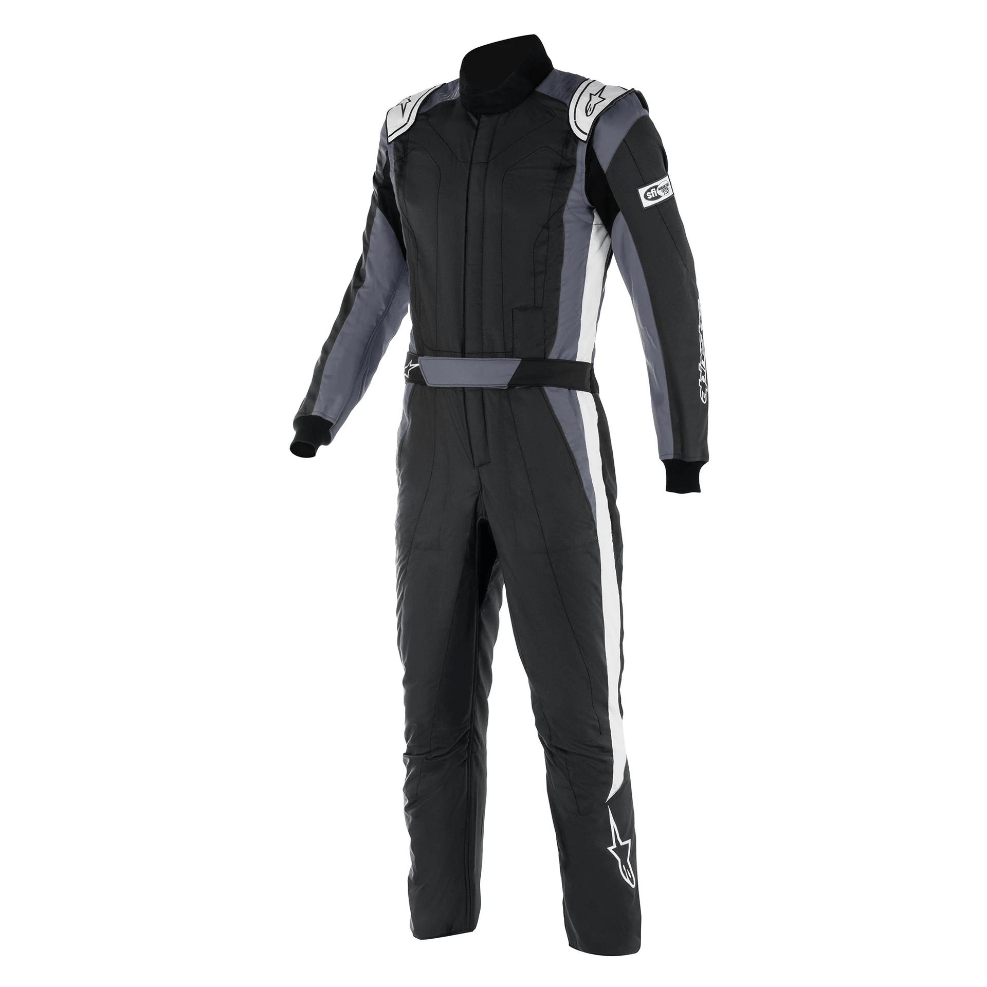 Alpinestars GP Pro Comp V2 SFI 3.4A/5 racing driving suit with breathable mesh panels and silicon grip detailing