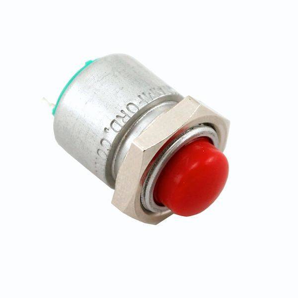 Nexus PTT military-grade push-to-talk button with lock nut for secure panel mount installation