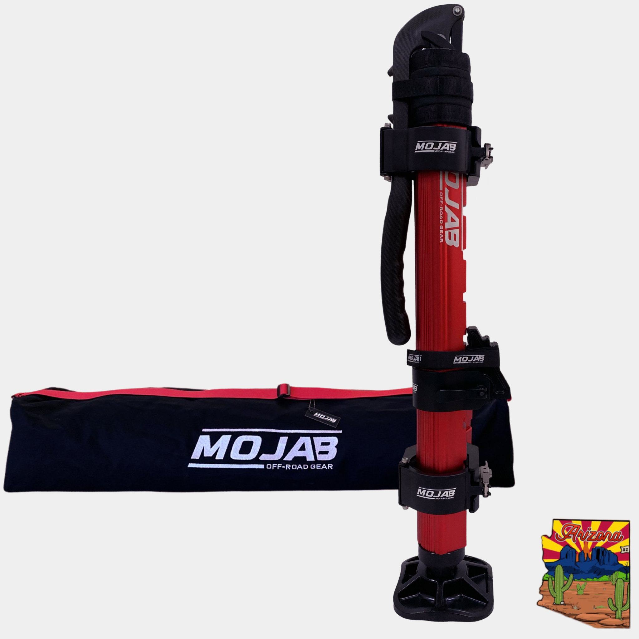 CarbonPro Hydraulic Jack with Mounting Clamps - Ultimate Lifting