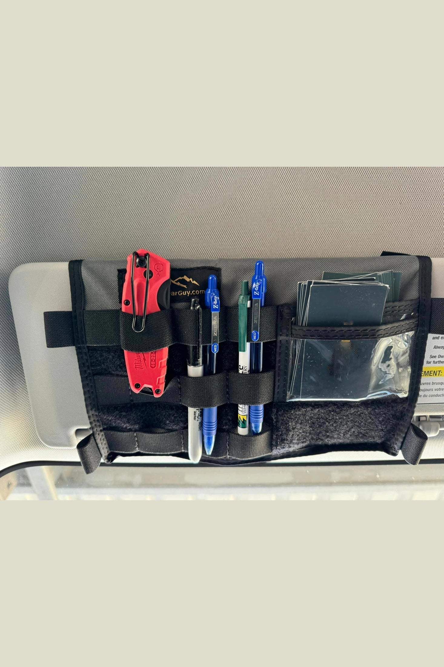 Grenadier MOLLE Visor Organizer WITH MIRROR