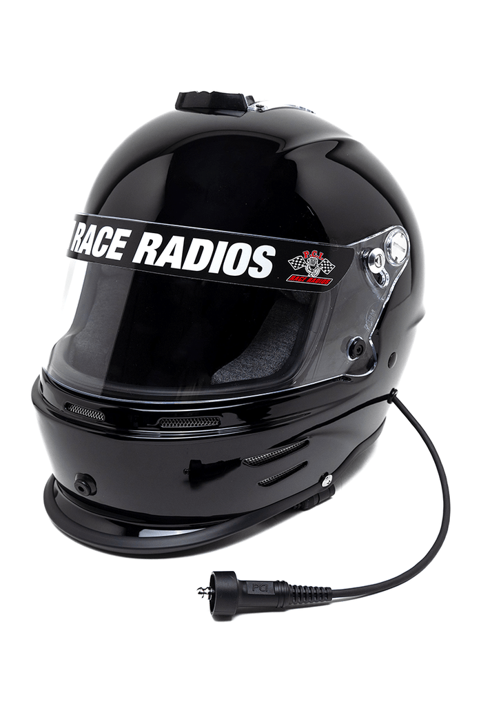 PCI Zamp RZ-42Y CMR2016 Youth Helmet with lightweight shell and clear shield, ideal for youth racing.