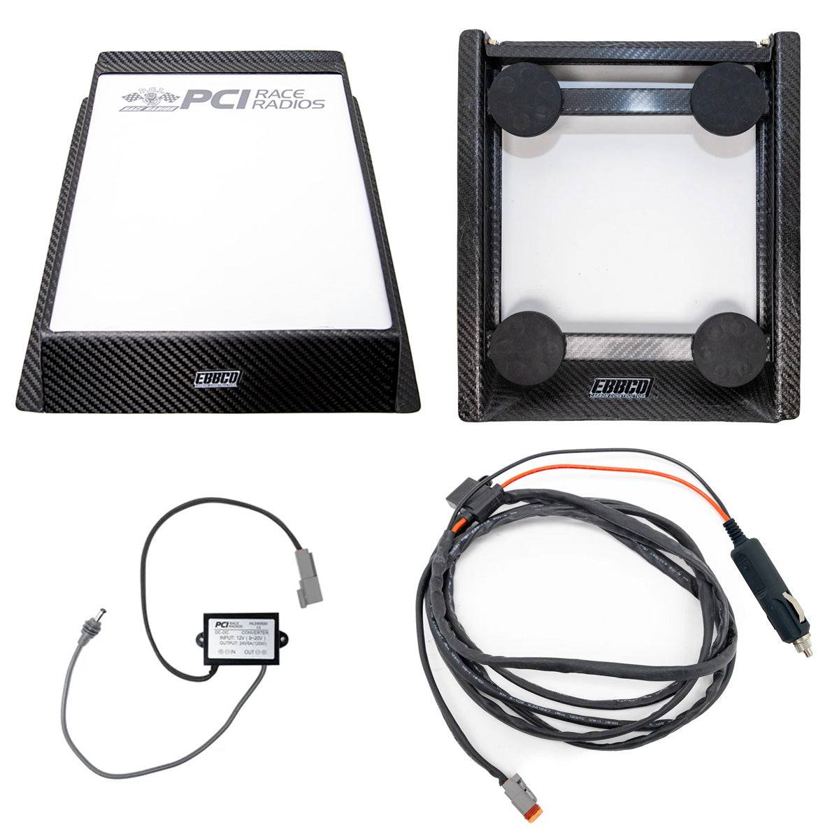 PCI Starlink Mini Antenna Package with Carbon Fiber Bracket - PCI Race Radios