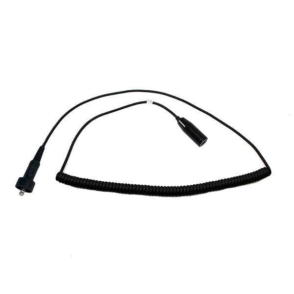Elite Helmet Wire Extension coil and straight cords with Nexus Mil-Spec U92 connectors and H2NO waterproof plugs for Elite and Comlink X Intercoms