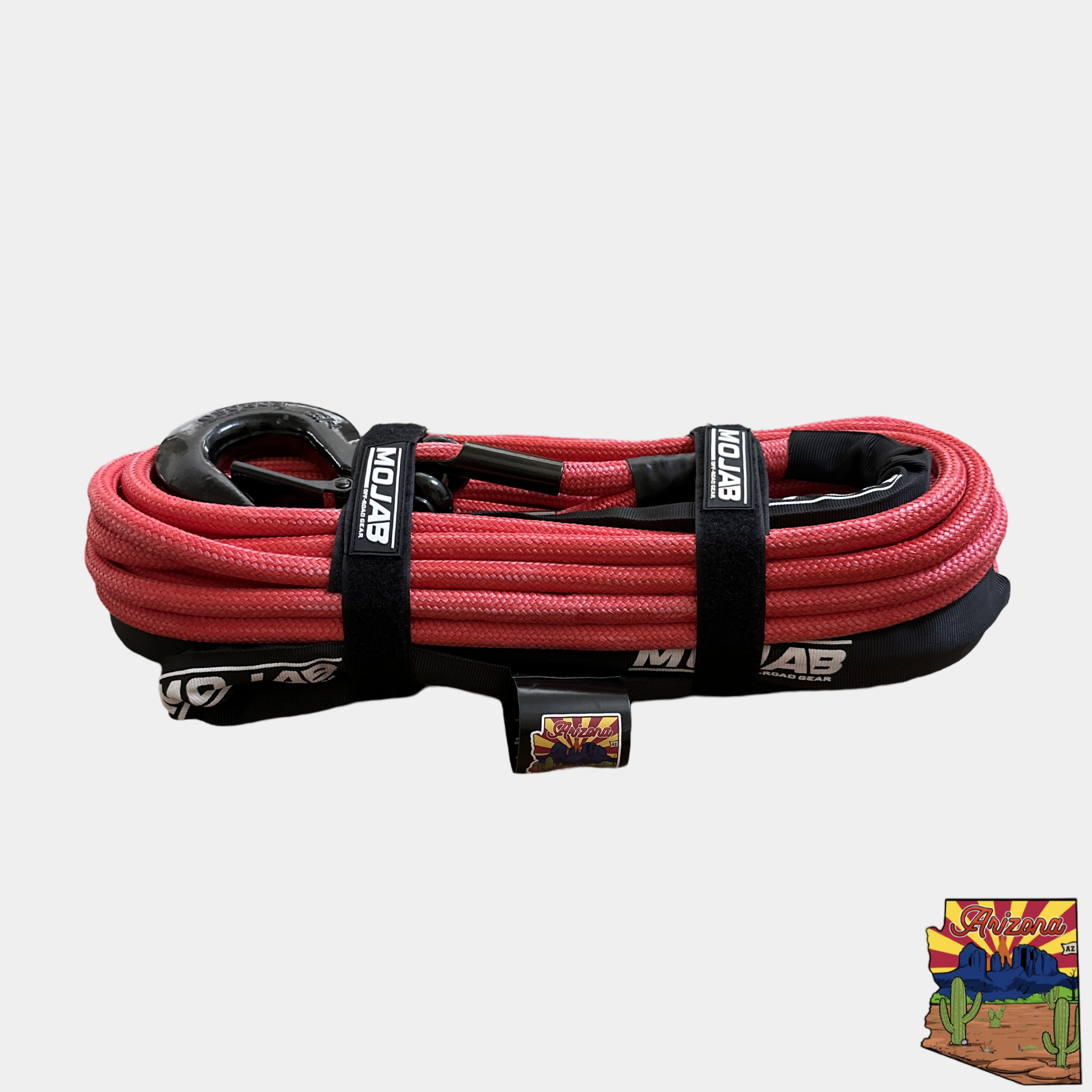 Double Braided Winch Rope - 1/2'' x 78 FT. | Durable Off-Road Use