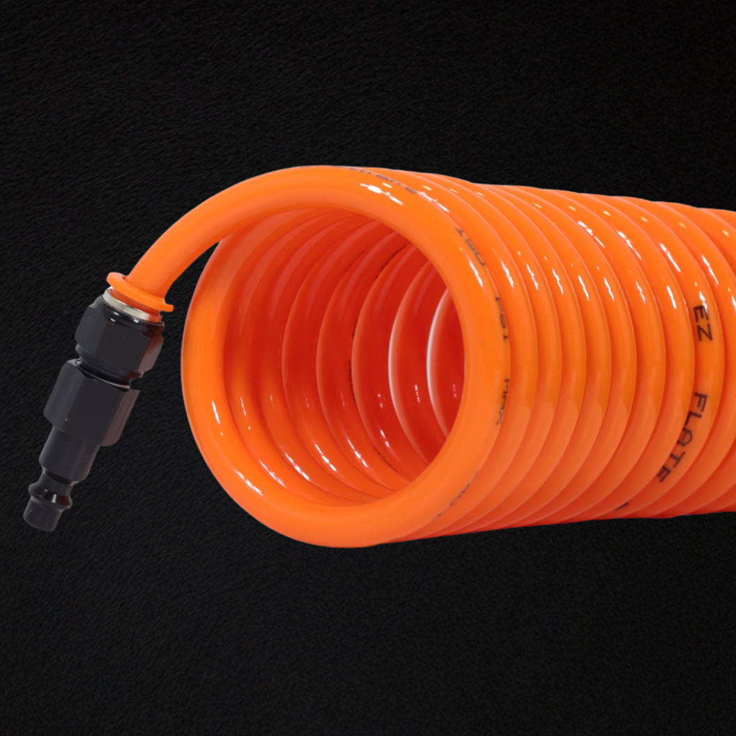 Recoil 4-Way Hose Kit - Easy Tire Inflation & Pressure Control