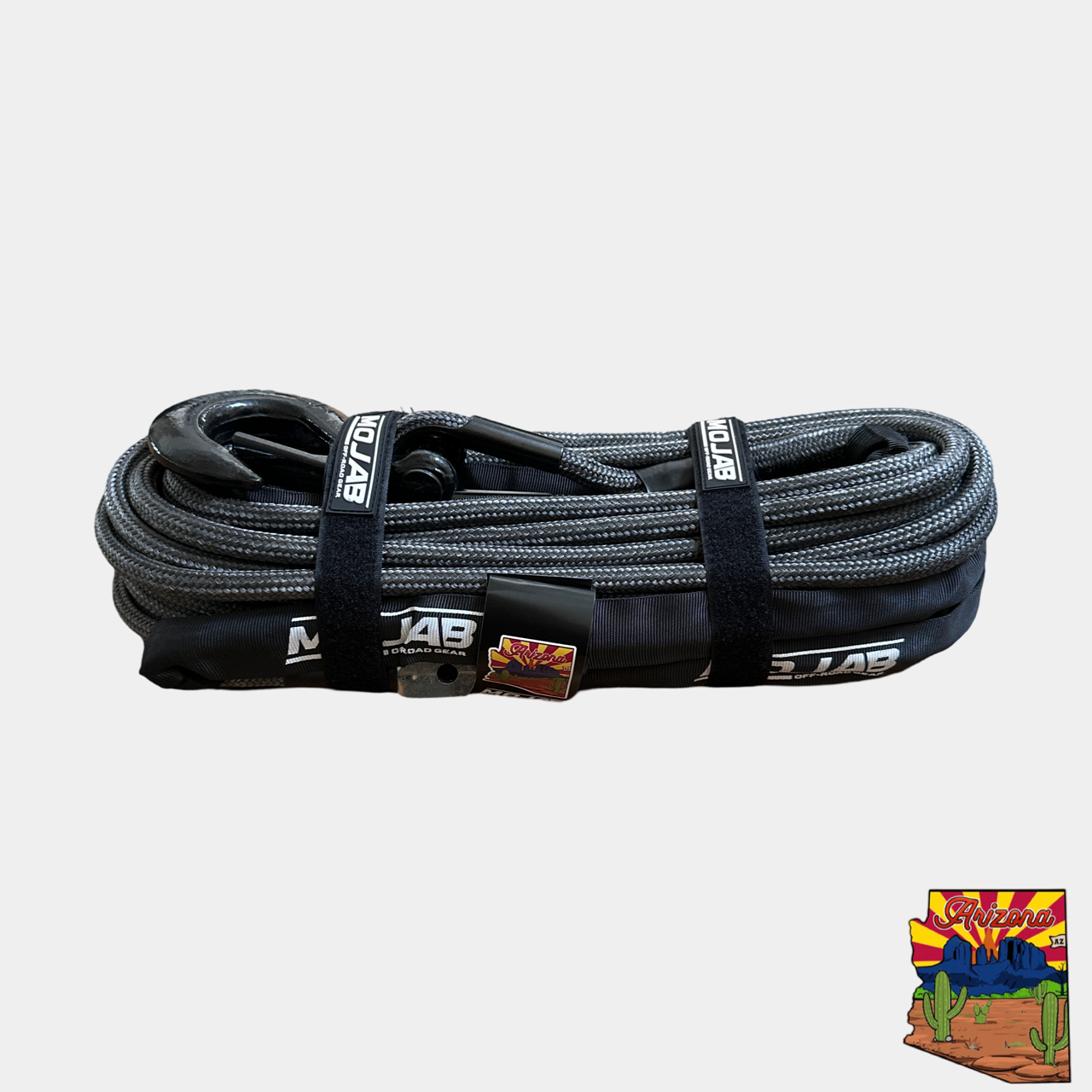 Double Braided Winch Rope - 1/2'' x 78 FT. | Durable Off-Road Use
