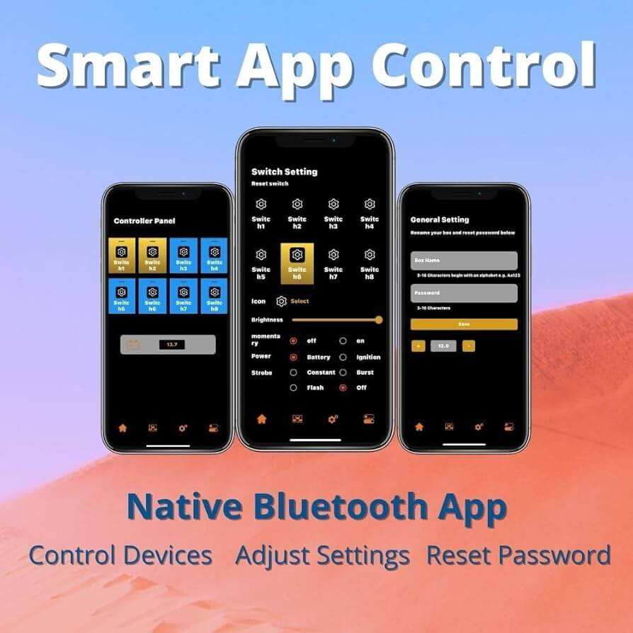 Acument Front/ Rearview mirror switch control system