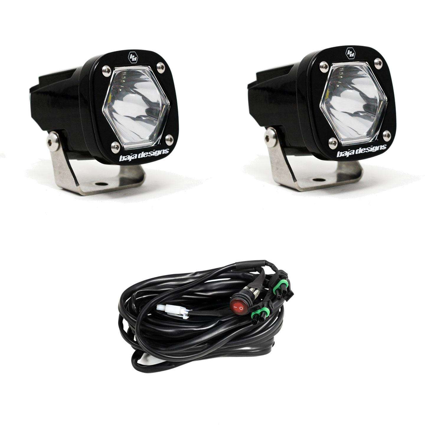 Baja Designs S1 LED Pod Pair – Compact Off-Road Lights