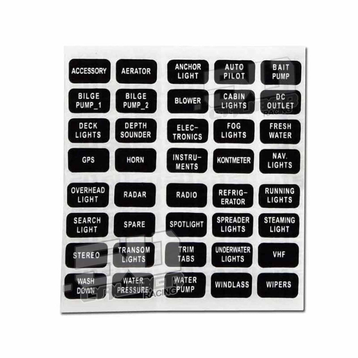 12 Way Standard LED Circuit Screw Fuse Block