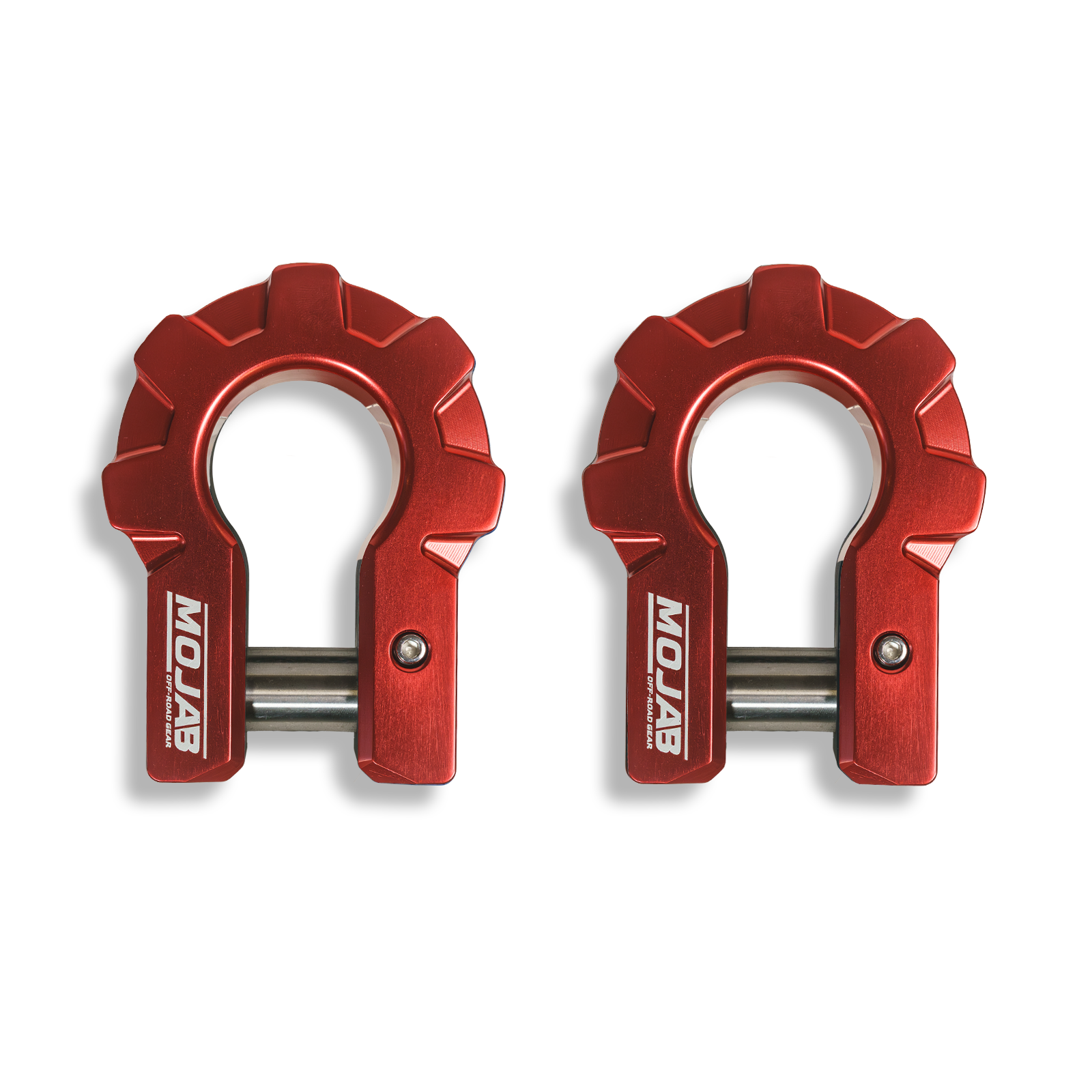 Extreme Duty Aluminum D-Shackle Set (9T), 3/4" - Lifetime Warranty