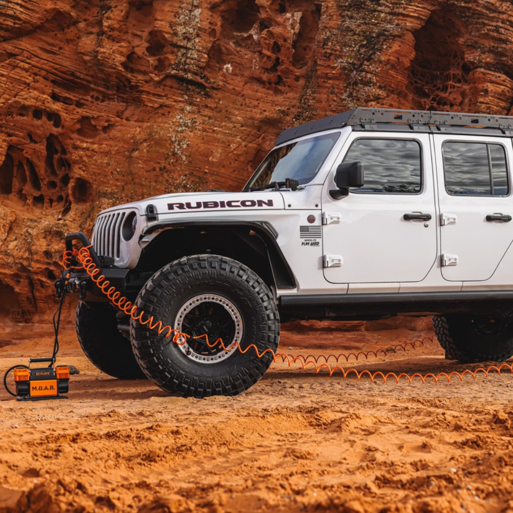 Recoil 4-Way Hose Kit - Easy Tire Inflation & Pressure Control