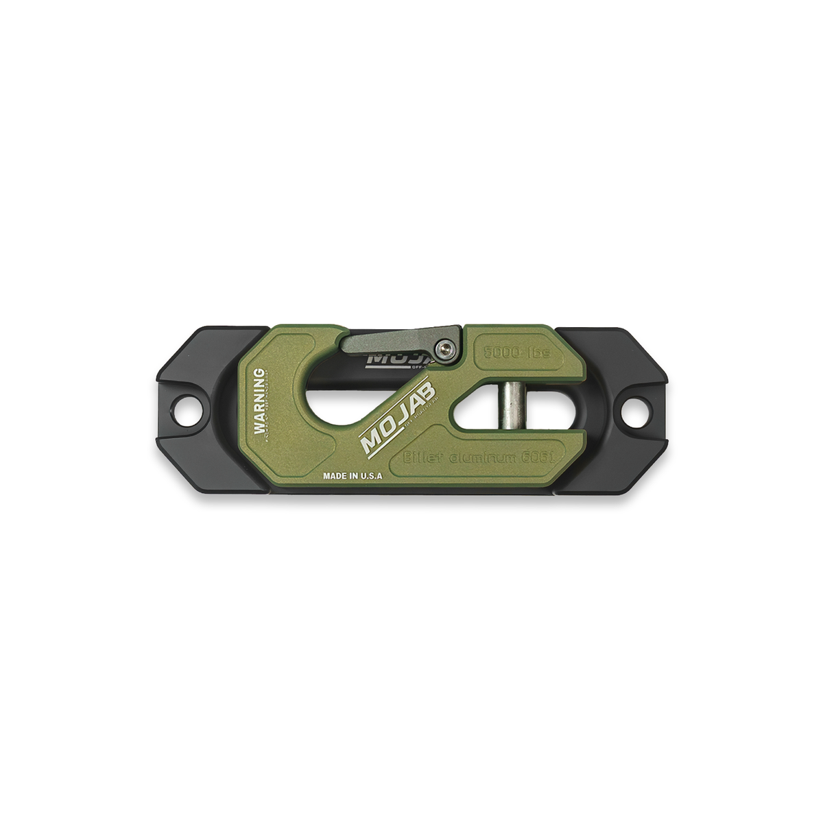 MOJAB UTV/SXS Aluminum Recessed Winch Shackle with Fairlead Kit