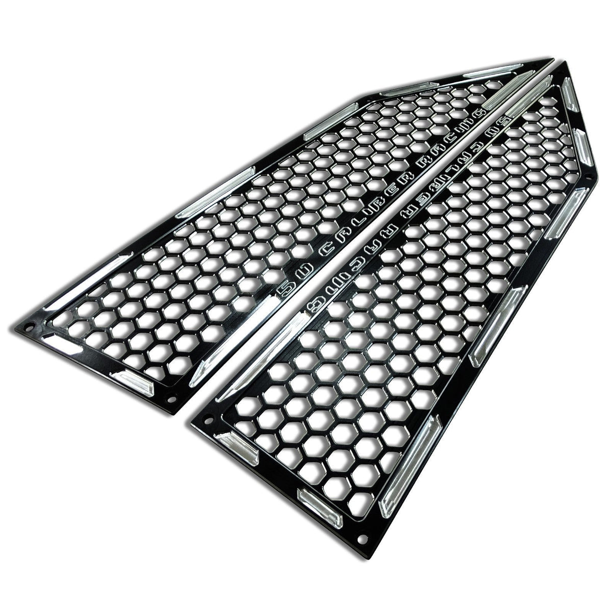 RZR XP Turbo Billet Air Intake Grille Bezel Kit
