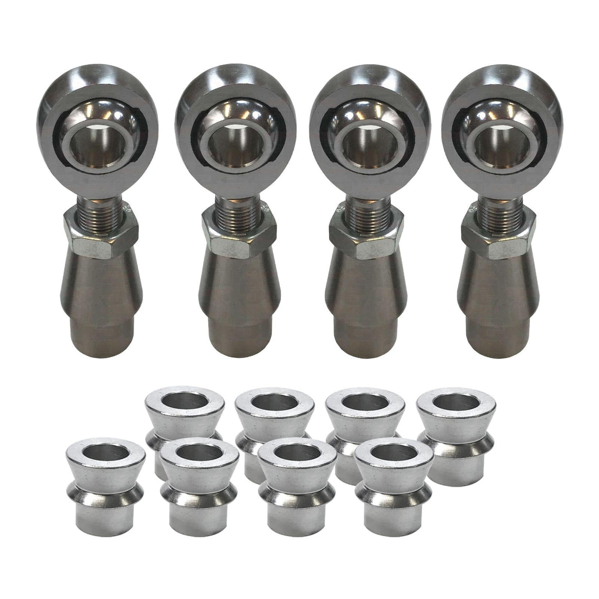 Sway Bar Link Fab Kit - 1/2" Chromoly Heim - 1" OD Tubing