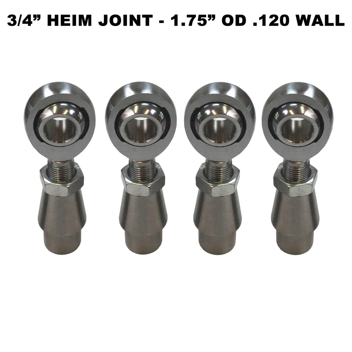 Sway Bar Link Fab Kit - 3/4" Chromoly Heim - 1.75" OD Tubing