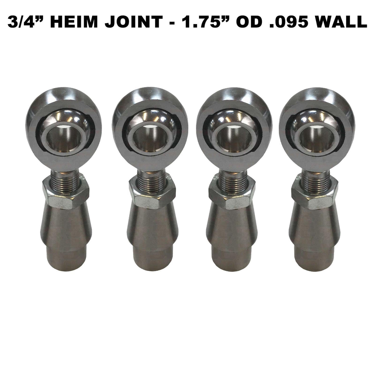 Sway Bar Link Fab Kit - 3/4" Chromoly Heim - 1.75" OD Tubing