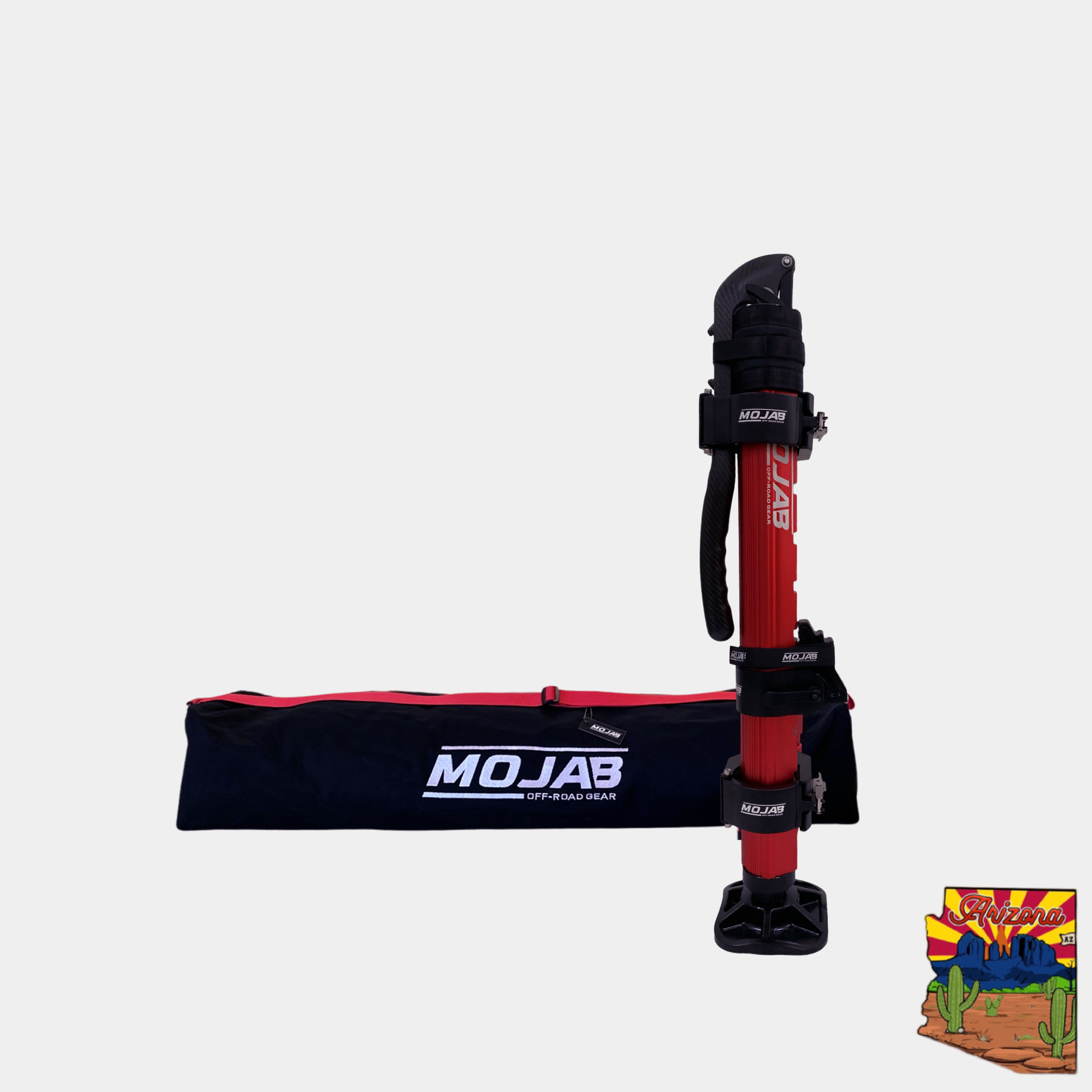 CarbonPro SXS Hydraulic Jack with Mounting Clamps - Reliable & Durable