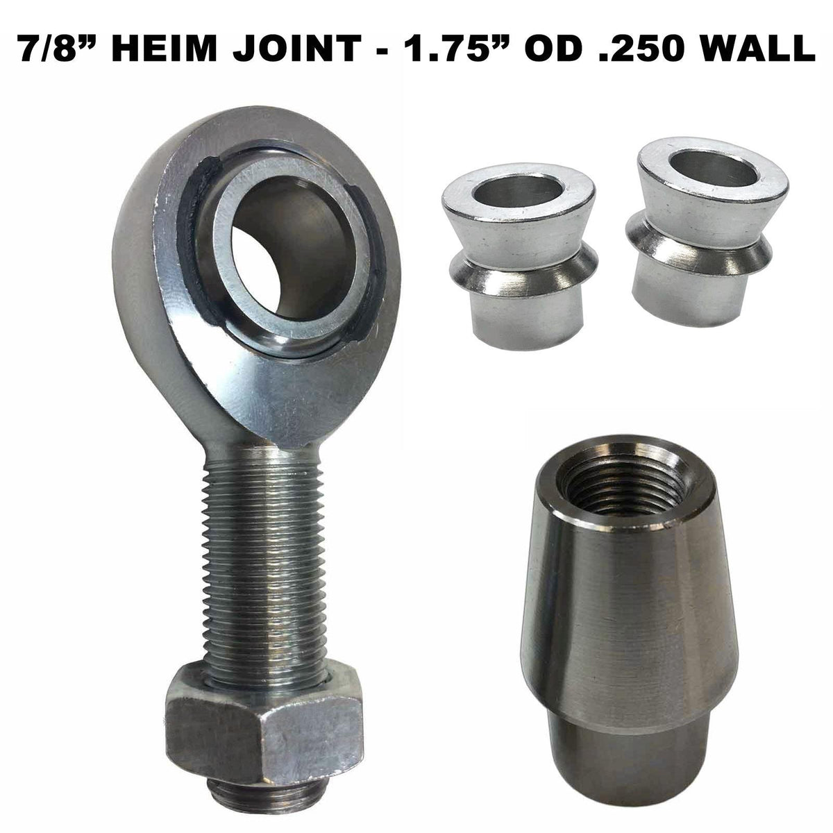 Single Joint Rod End - 7/8" Chromoly Heim - 1.75" OD Tubing