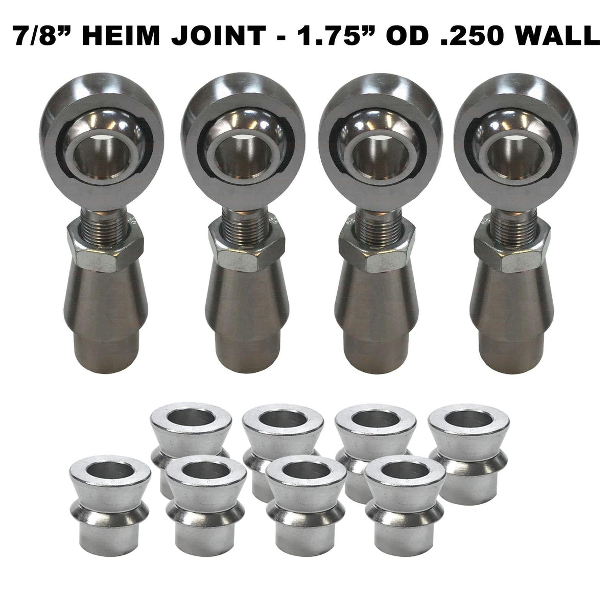 Sway Bar Link Fab Kit - 7/8" Chromoly Heim - 1.75" OD Tubing