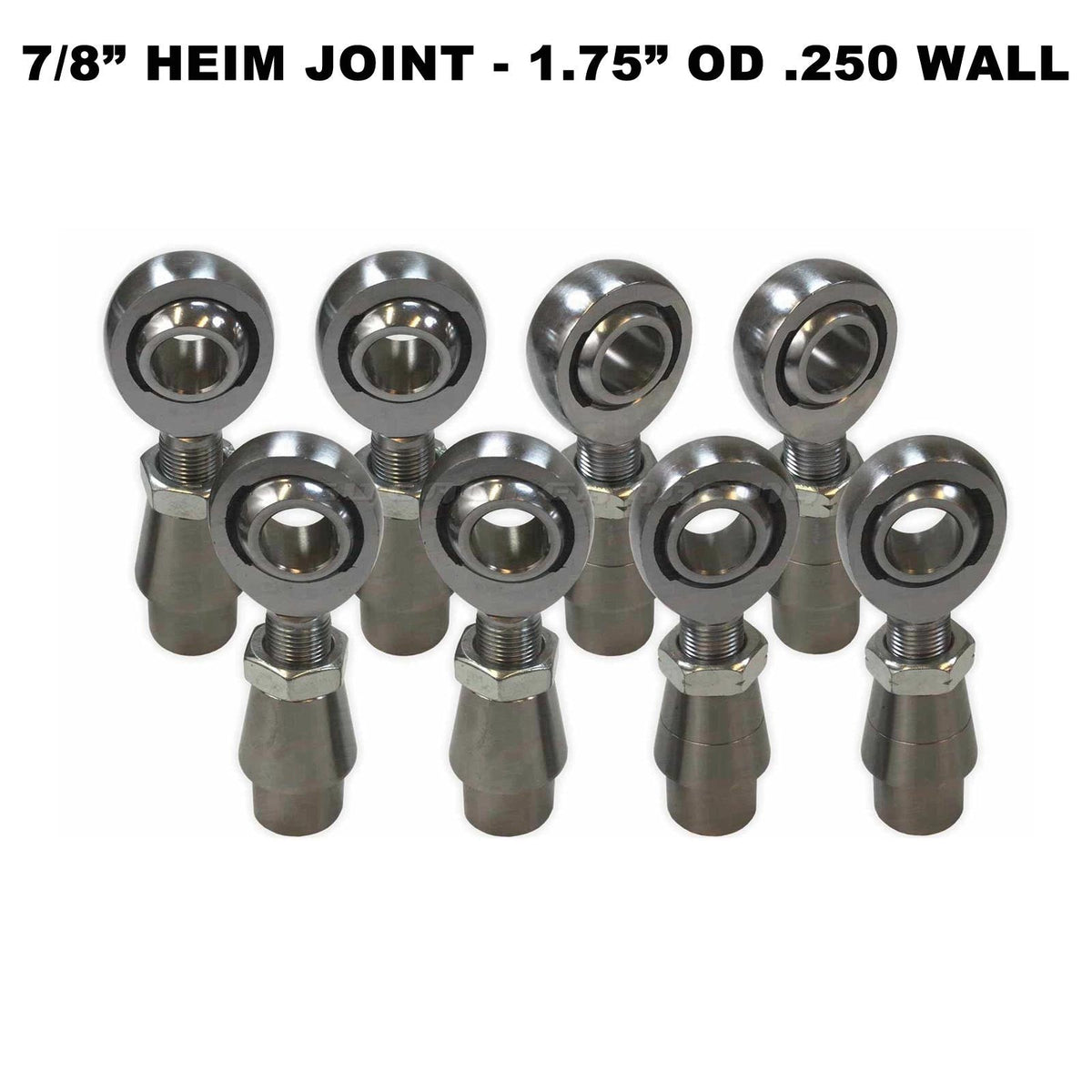 4 Link Rod End Kit - 7/8" Chromoly Heim - 1.75" OD Tubing