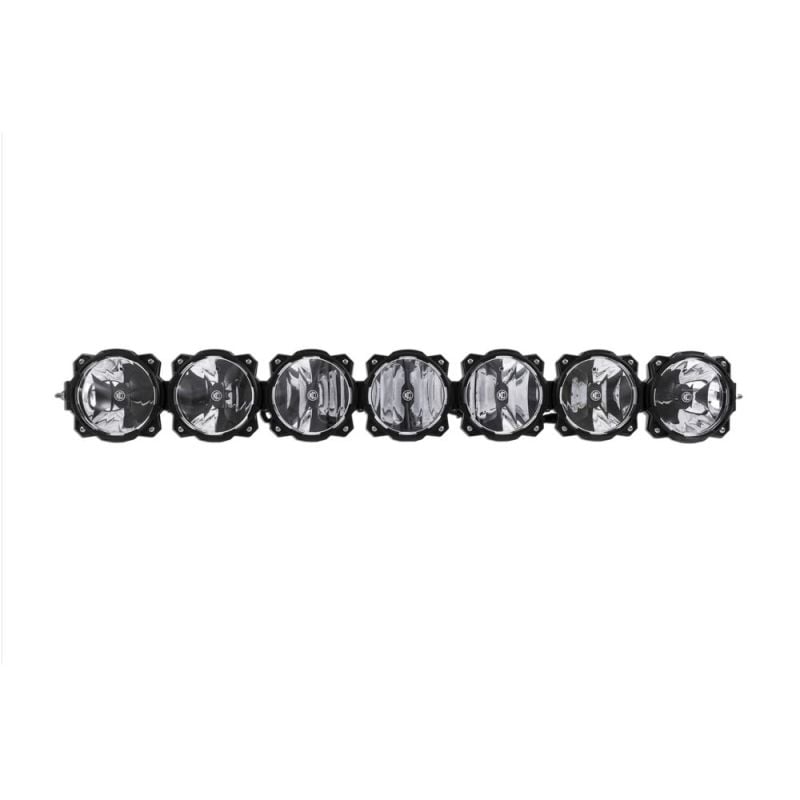 KC HiLiTES Gravity Pro6 45-inch 7-Light Combo Beam LED Light Bar with modular design and Infinity Ring system