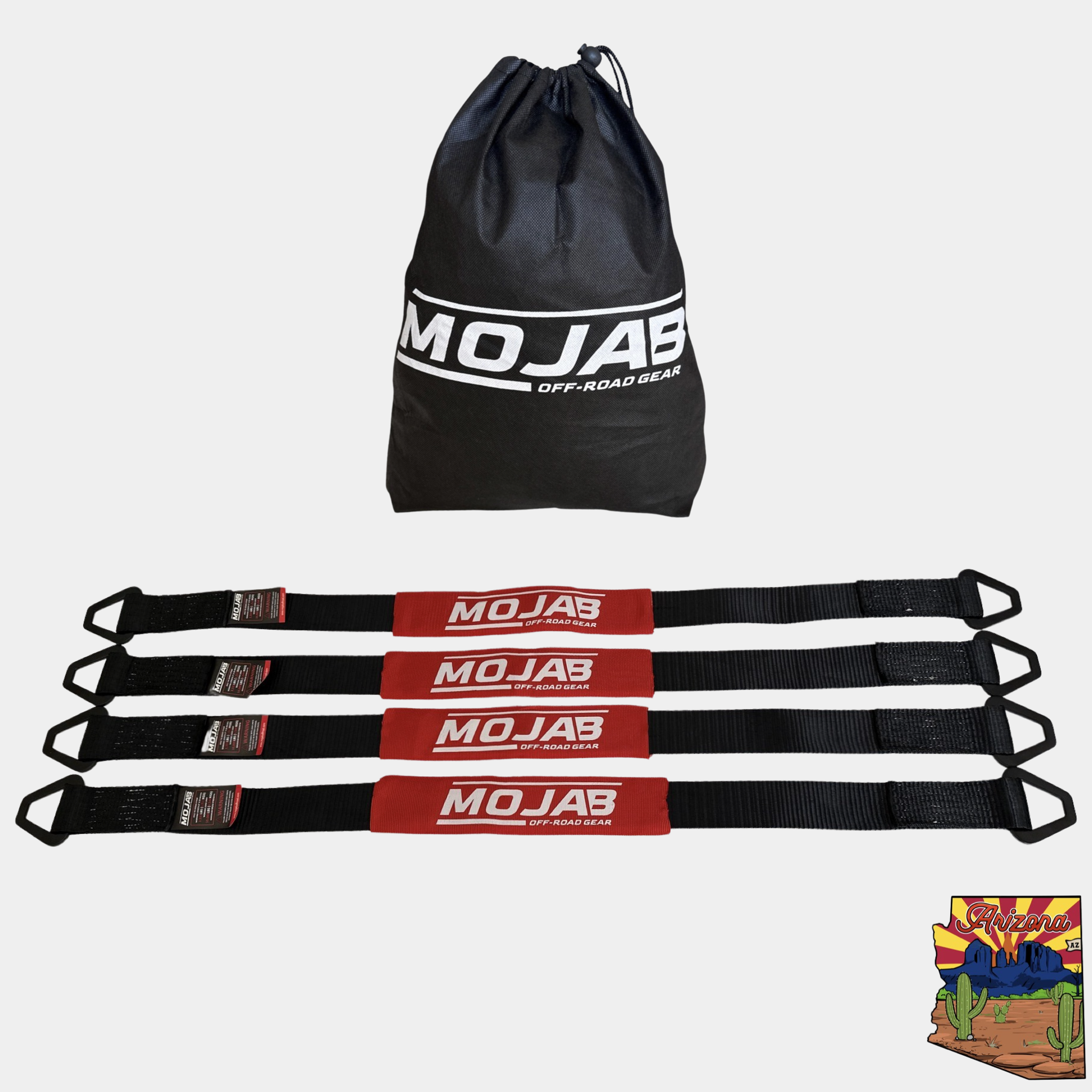 Axle Tie-down - 4 Pack, 2" x 39'' | Lifetime Warranty